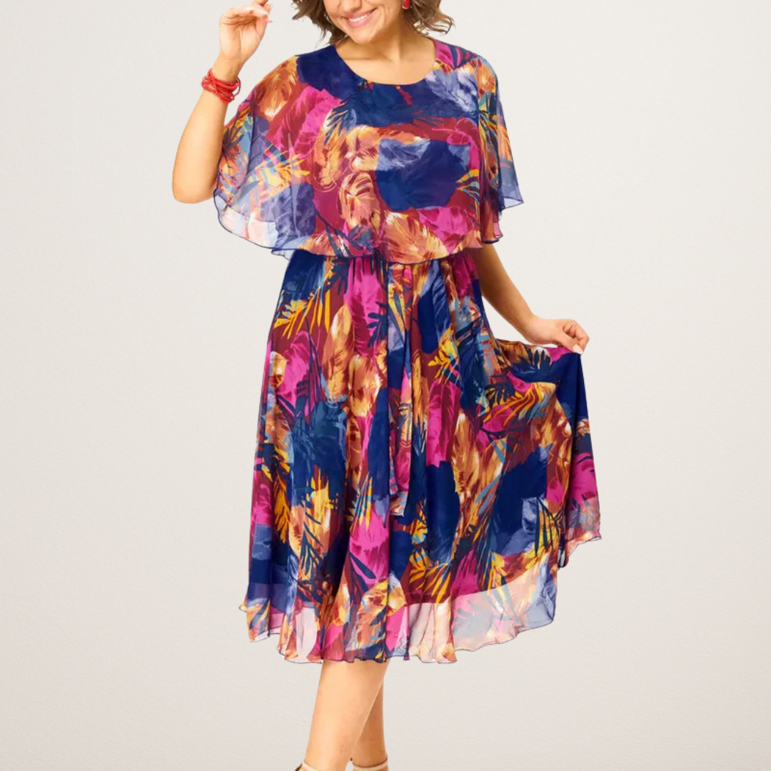 JUDITH | ABITO IN CHIFFON TAGLIE COMODE