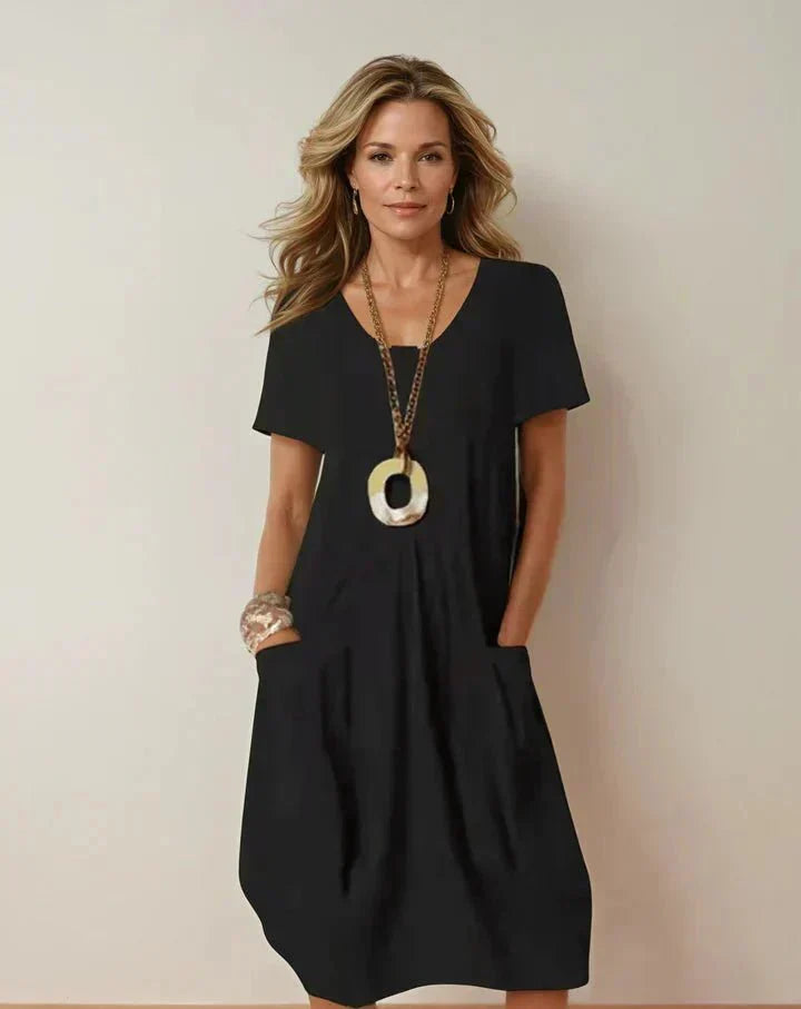 ORIANE | ABITO MAXI CASUAL FLUIDO