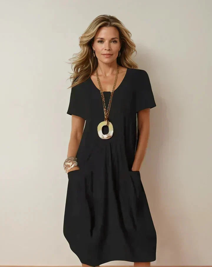 ORIANE | ABITO MAXI CASUAL FLUIDO