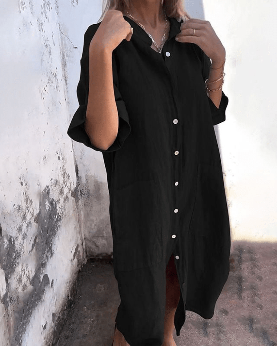 PHILIPPA | ABITO A CAMICIA IN STILE IBIZA