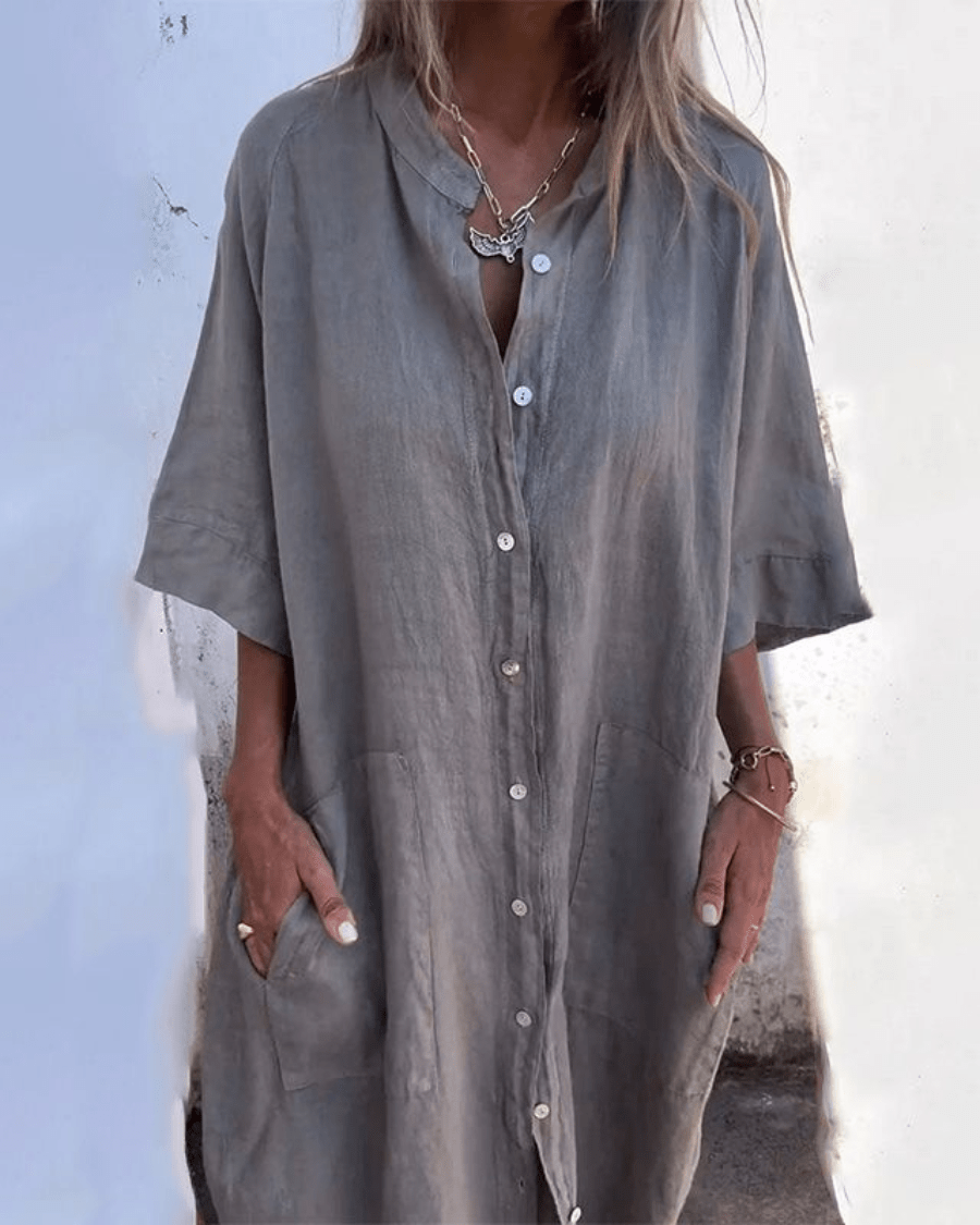 PHILIPPA | ABITO A CAMICIA IN STILE IBIZA
