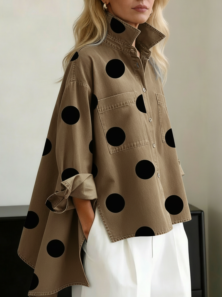 BRIGITTA | CAMICIA OVER A POIS
