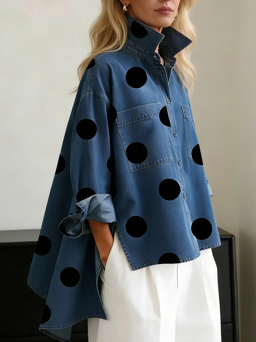 BRIGITTA | CAMICIA OVER A POIS