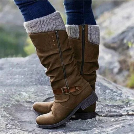 BARBARA | STIVALETTI CLASSICI CON ZIP LATERALE
