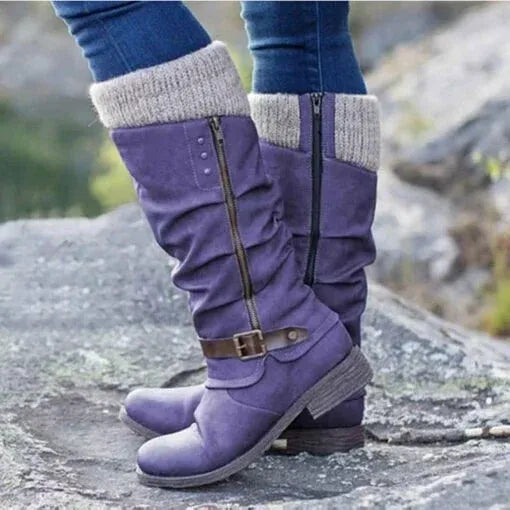 BARBARA | STIVALETTI CLASSICI CON ZIP LATERALE