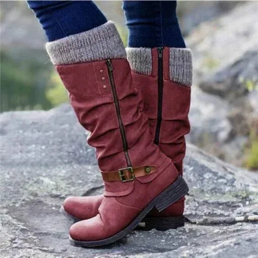 BARBARA | STIVALETTI CLASSICI CON ZIP LATERALE
