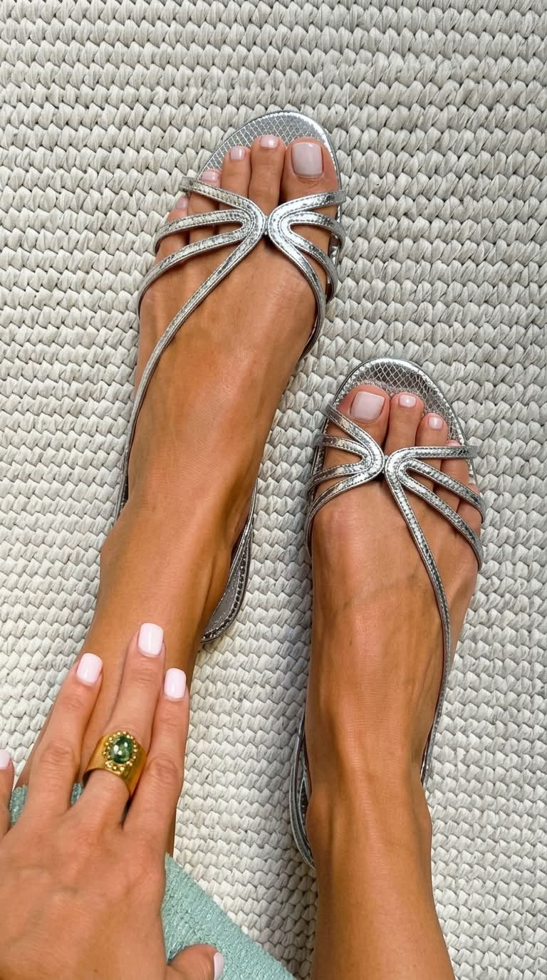 MARTA | SANDALI ORO: ELEGANZA ESTIVA