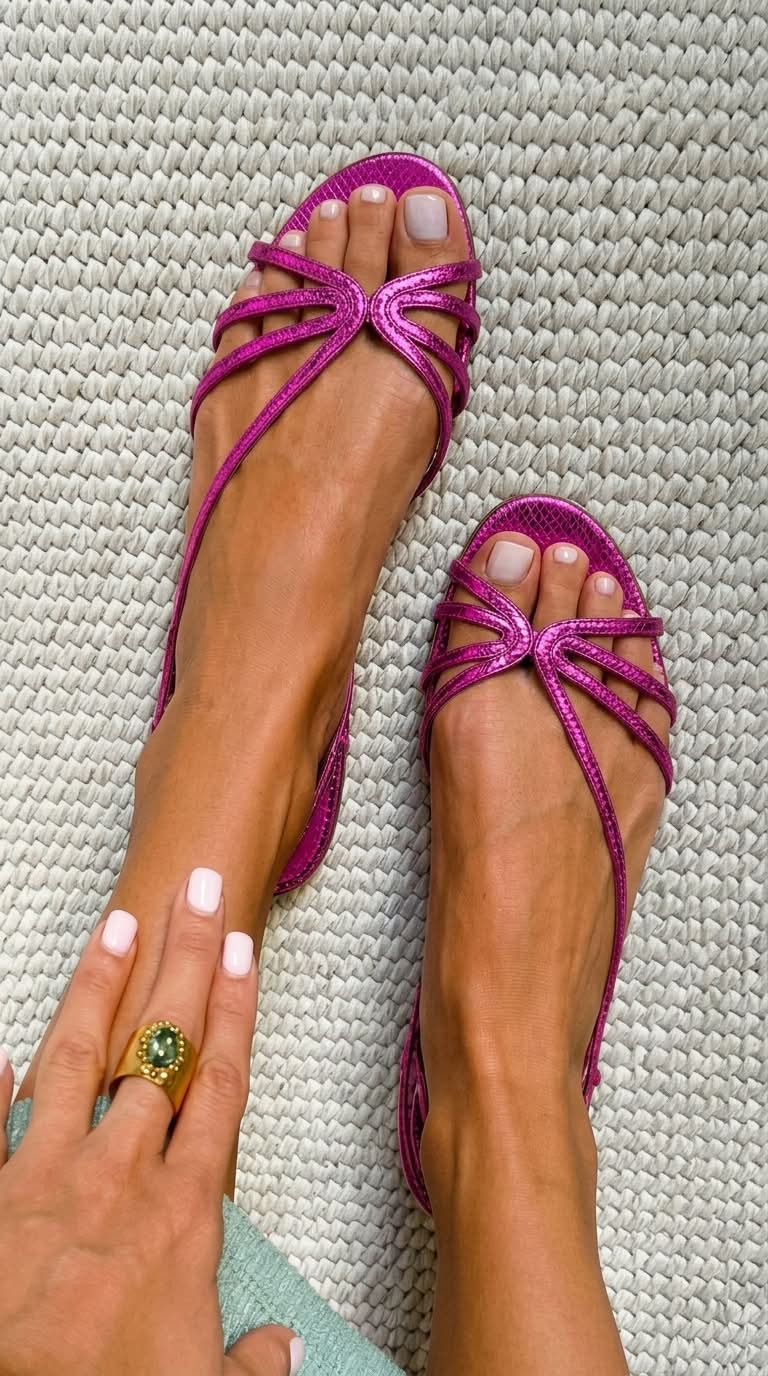 MARTA | SANDALI ORO: ELEGANZA ESTIVA