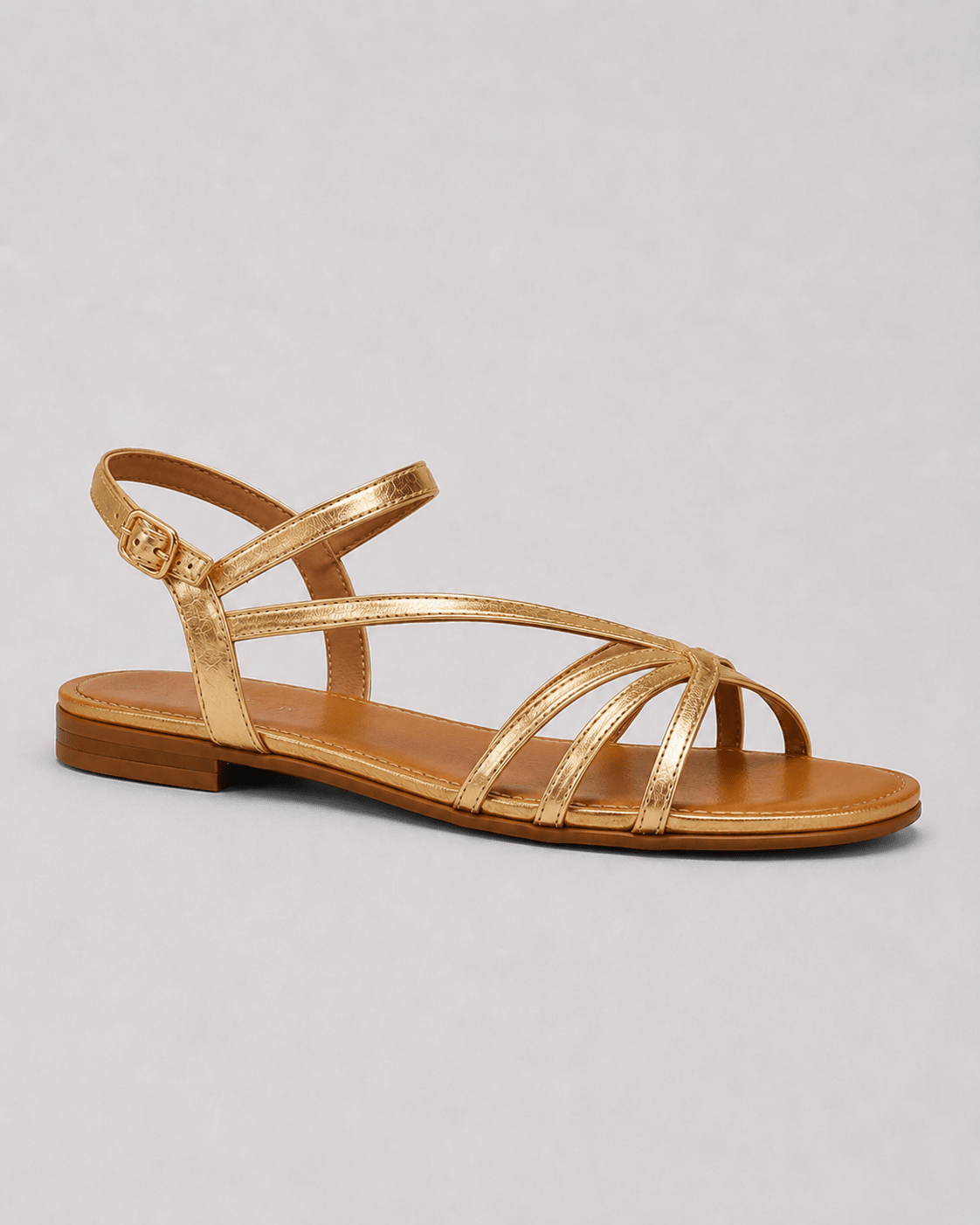 MARTA | SANDALI ORO: ELEGANZA ESTIVA