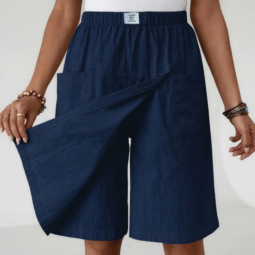 HEATHER | PANTALONCINI SPORTIVI ELASTICIZZATI CON TASCHE
