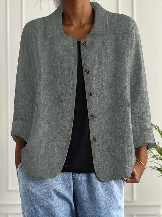 AMABILIA | CAMICETTA GRIGIO VERDE CHIARO