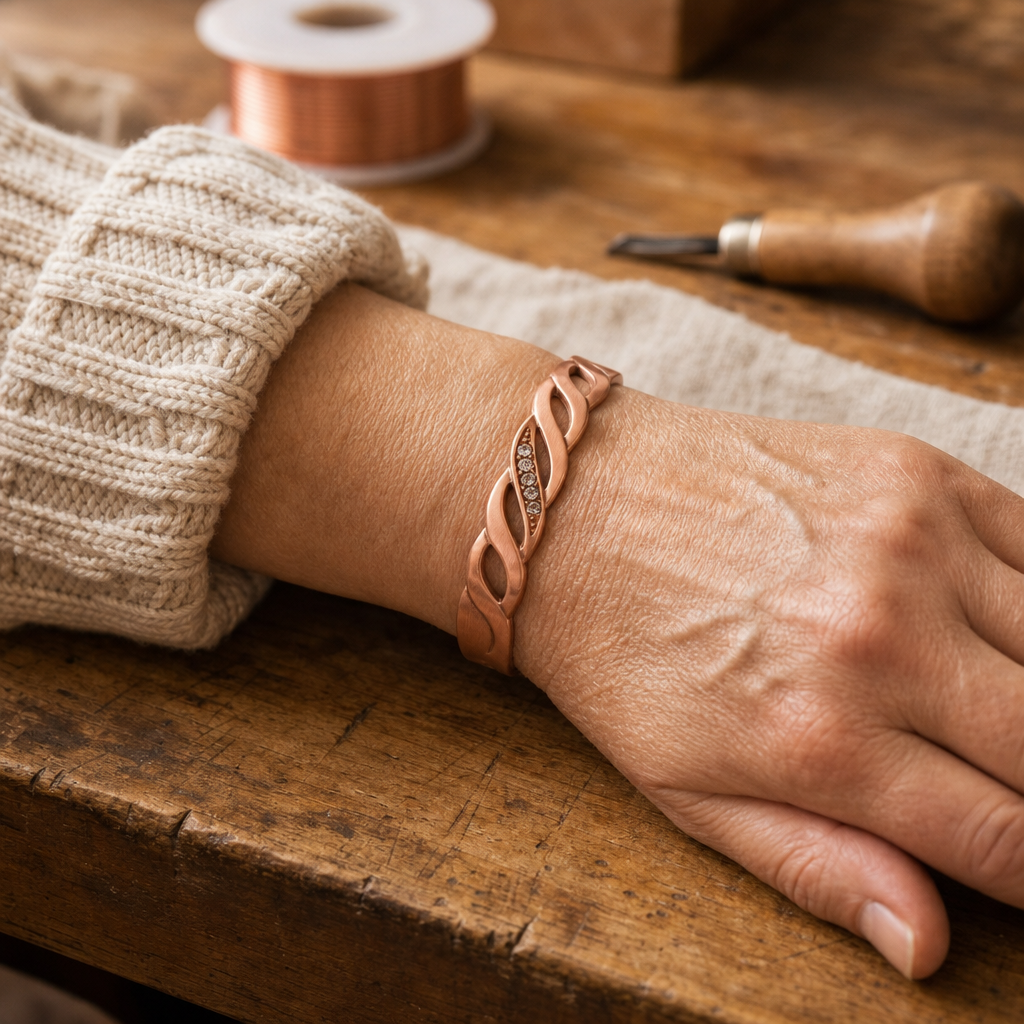 SOPHIE | BRACCIALE IN RAME SEAM
