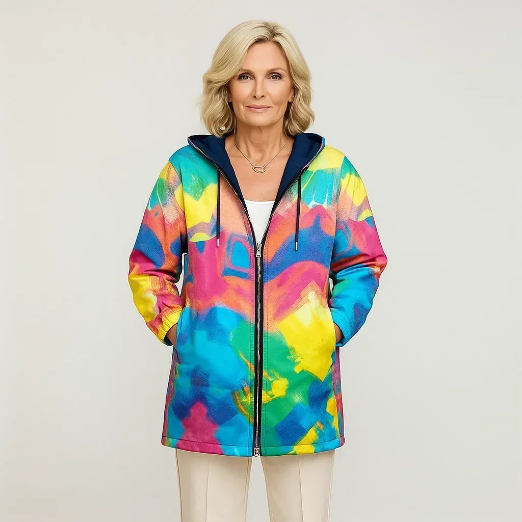 TIARNA | CARDIGAN DI LUSSO ISPIRATO ALL'ARTE