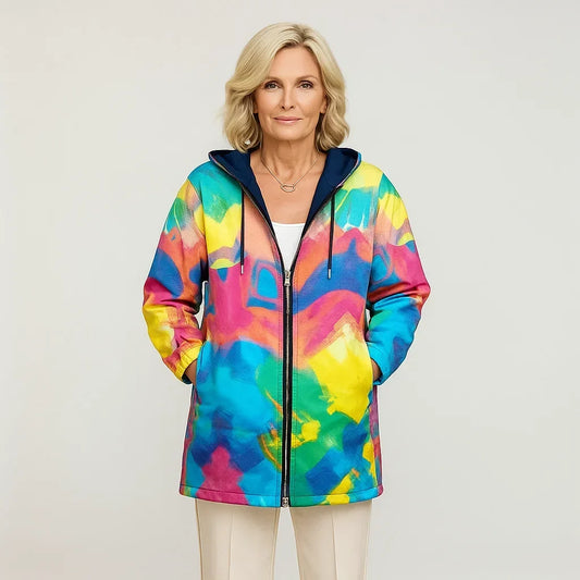 TIARNA | CARDIGAN DI LUSSO ISPIRATO ALL'ARTE