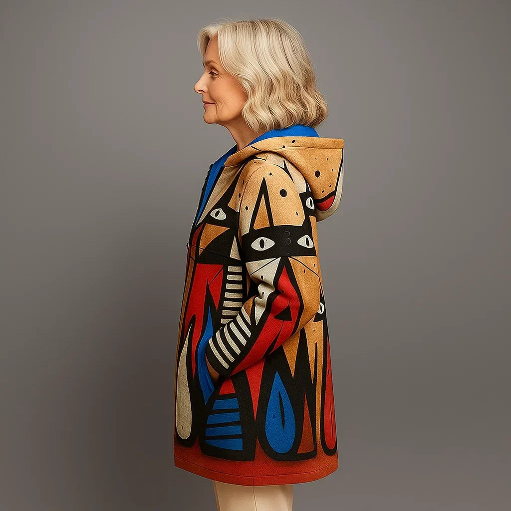 KIARA | CARDIGAN LUSSUOSO D'ISPIRAZIONE ARTISTICA