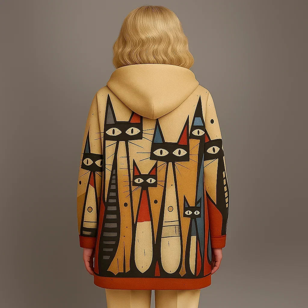 KIARA | CARDIGAN LUSSUOSO D'ISPIRAZIONE ARTISTICA