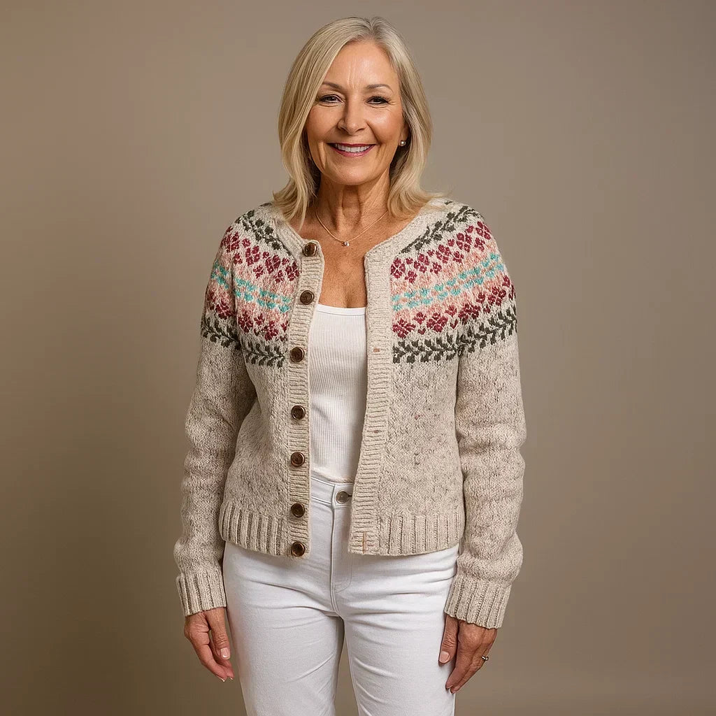 ELSIE | CARDIGAN ISLANDESE CLASSICO