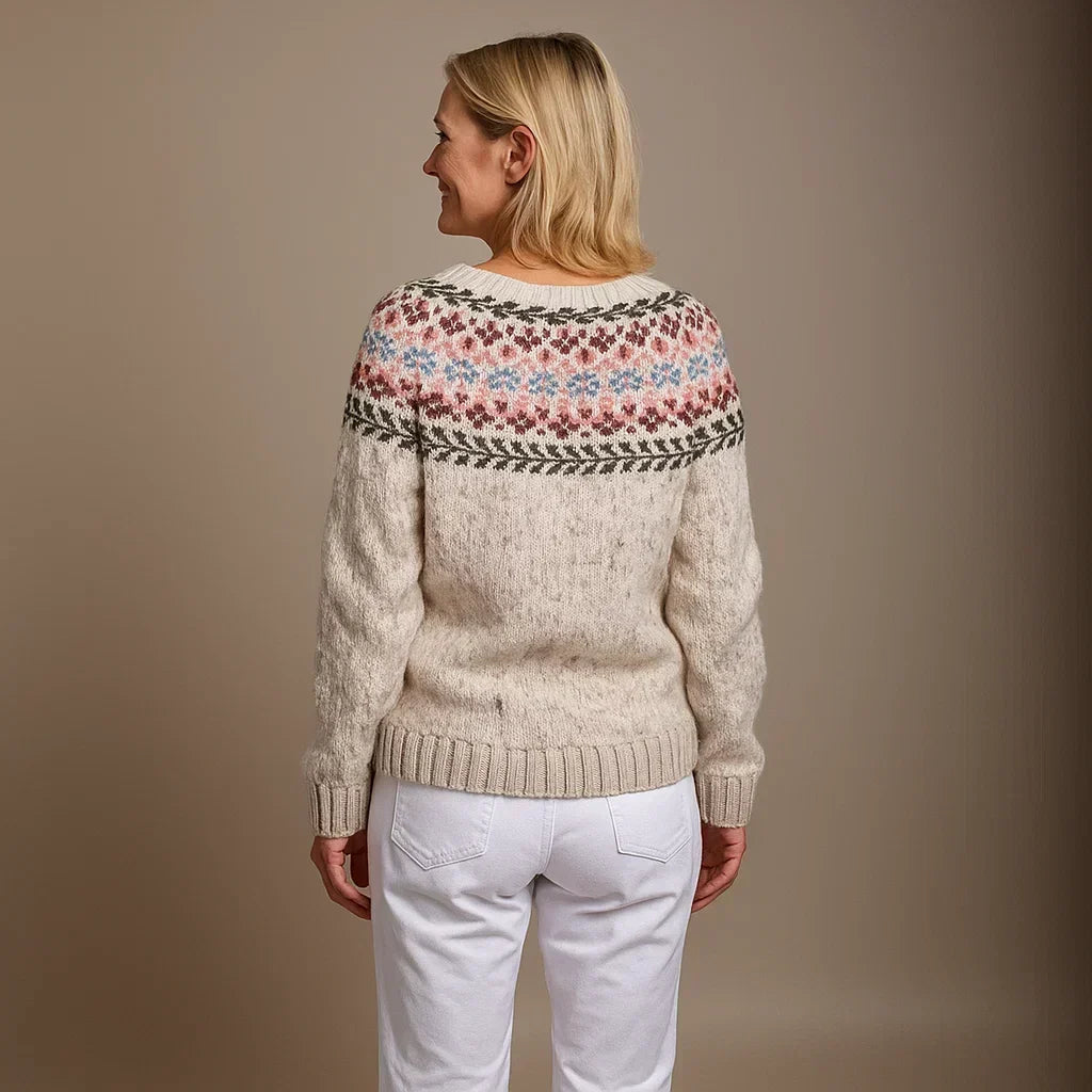 ELSIE | CARDIGAN ISLANDESE CLASSICO