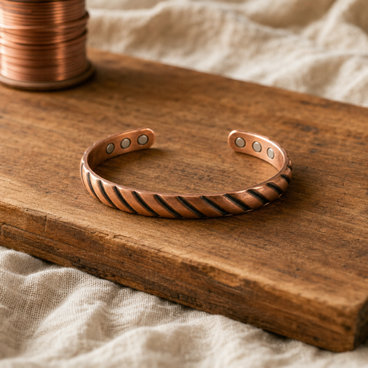 ELSIE | BRACCIALETTO IN RAME SPINATO