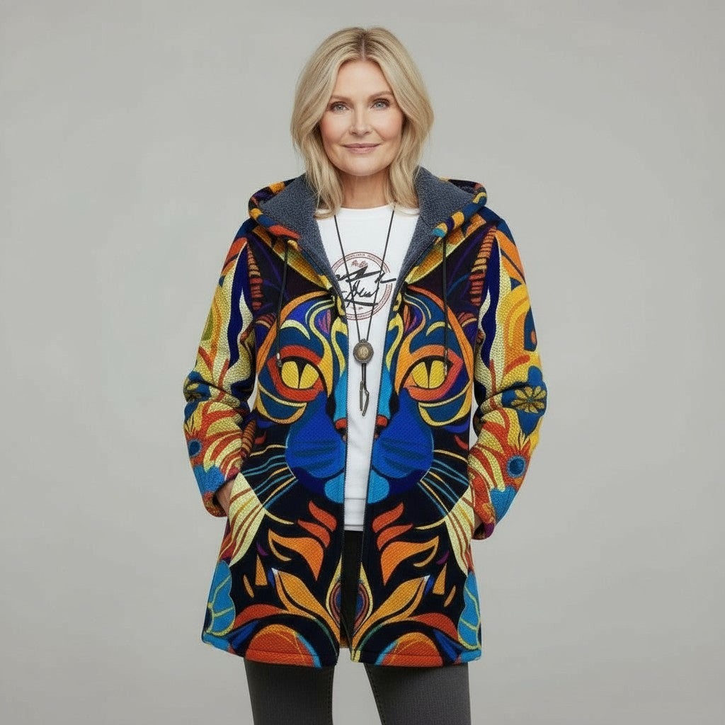 TARNI | CARDIGAN DI LUSSO D'ISPIRAZIONE ARTISTICA