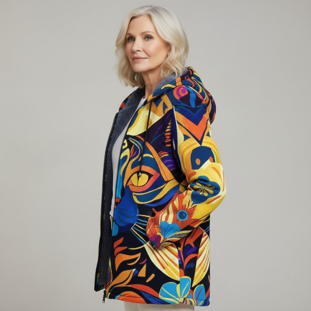 TARNI | CARDIGAN DI LUSSO D'ISPIRAZIONE ARTISTICA